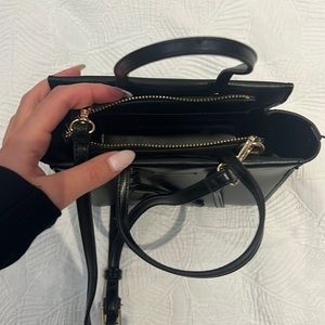 black cross body bag